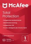 McAfee Total Protection (1 Ger&auml;t) 2025 | 12 Monate| Secure VPN, Sicherheitssoftware
