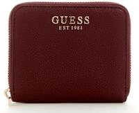 GUESS Geldb&ouml;rse Laurel II SLG Small Zip Around Wallet Wine weinrot