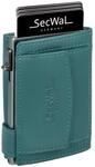 SecWal Kartenetui mit M&uuml;nzfach Druckknopf inkl. Geschenkbox - Made in Germany -