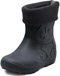 Ladeheid Kinder Federleichte Gummistiefel Thermo mit F&uuml;tterung LA-CA-249 (Carbone,