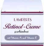 Retinol Creme parf&uuml;mfrei Lamperts, 50 ml Creme