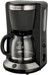 Russell Hobbs Filterkaffeemaschine [1,25L,1100W] Bront&euml; Black