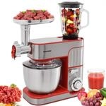 Syntrox Germany leistungsstarke K&uuml;chenmaschine Knetmaschine Mixer mit...