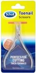 3 x Scholl Healthy Nails Toe Nail Scissors