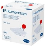 Hartmann ES-Kompressen 10 x 10 cm, 12-fach, steril | Packung (5 x 20 St&uuml;ck) 