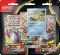 Pok&eacute;mon-Sammelkartenspiel: 3er-Pack Mega-Entwicklung: Enton (1 holografische