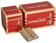 KGV Koreanischer Reiner Roter Ginseng, 200 Kapseln, je 300 mg Ginsengwurzel-Pulver,