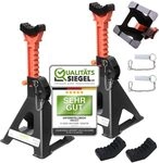 Melko 6000KG Unterstellbock INKL. Sicherungssplint und 2XGummiauflagen PKW Wagenheber