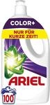 Ariel Fl&uuml;ssigwaschmittel, 100 Waschladungen Color+ Waschmittel, Kraftvolle