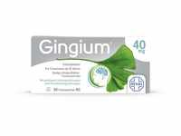 Gingium® 40 mg Filmtabletten 30 St: Bei Vergesslichkeit frühzeitig handeln* -