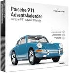 FRANZIS 67664 - Porsche 911 Adventskalender - Modellbausatz im Ma&szlig;stab 1:43, inkl.