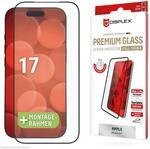 Displex Premium Schutzglas (Full Cover, 10H) Kompatibel mit iPhone 17/17 Pro,