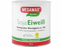 Megamax Soja Eiweiss (soy protein) Vanille. Für Muskelaufbau und Diaet....