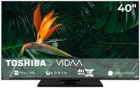Toshiba Fernseher 40 Zoll Smart TV VIDAA Full HD Fernseher HDR Smart TV mit