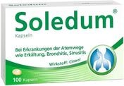 Soledum Kapseln | 100 Kapseln | Erk&auml;ltungskapseln mit Cineol bei Erkrankungen der