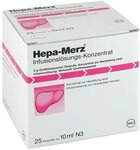 Hepa Merz Infusionsl&ouml;sung-Konzentrat, 25X10 ml