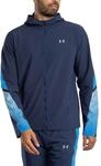 Under Armour Herren Velociti Storm Kapuzenjacke, Blue, XXL