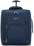 Flight Knight Handgepack-kabinenkoffer, Easyjet-untersitzzulassung, 2 Rollen, Leichte