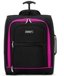 Flight Knight Handgepack-kabinenkoffer, Easyjet-untersitzzulassung, 2 Rollen, Leichte