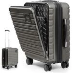 Travely Premium Handgep&auml;ck 55x40x23cm erweiterbar, passend f&uuml;r Lufthansa, Eurowings
