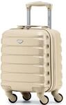 Flight Knight Leichte 4-Rad-abs-hartschalenkoffer Handgepack, Zugelassen Fur Uber 100