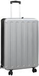 vidaXL Koffer mit Schloss Silber 50 x 30 x 76 cm ABS Kunststoff, Moderne...