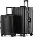 KOFA Zurich Kofferset 2 Teilig, M-55cm & XL-75cm Alu-Rahmen &