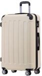 BEIBYE Zwillingsrollen Hardcase Reisekoffer Koffer Trolleys Hartschale in XL-L-M in