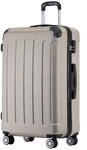 BEIBYE Zwillingsrollen Hardcase Reisekoffer Koffer Trolleys Hartschale in XL-L-M in
