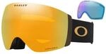 Oakley Flight Deck PRO M Skibrille Metallic Black Gold/Prizm 24K & Prizm Iced