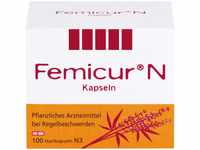 Femicur N 100 Kapseln bei Regelbeschwerden - reguliert Hormonhaushalt -...