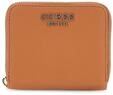 GUESS Geldb&ouml;rse Laurel II SLG Small Zip Around Wallet Cognac braun