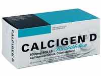 Calcigen D 600 mg/400 I.E. Kautabletten
