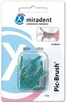Miradent PIC-Brush Interdentalb&uuml;rsten, Medium, Gr&uuml;n, 12 St&uuml;ck