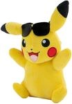Pok&eacute;mon PKW3096-20cm Sommer Pl&uuml;sch - Pikachu mit Sonnenbrille, offizielles Pok&eacute;mon