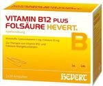Vitamin B12 plus Fols&auml;ure Hevert zur Therapie und Prophylaxe von Fols&auml;ure- und