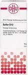 DHU Sulfur D12 Dilution, 20 ml L&ouml;sung