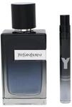 Ysl Y Men Edp Spray Set 100ml + Mini 10ml - Black