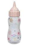 BABY born Magische Flasche - Rosa Puppenflasche mit realistischem Effekt -