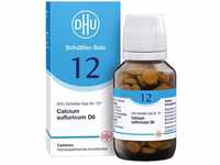 DHU Schüßler-Salz Nr. 12 Calcium sulfuricum D6 – Das Mineralsalz der...