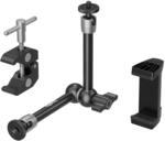 SMALLRIG 9,8 Zoll Magic Arm mit 1/4" und 3/8" Gewindel&ouml;chern, Verstellbarer...