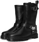 Dr. Martens Unisex-Erwachsene Anistone Hi Motorradstiefel, Schwarz, 8