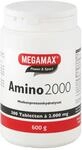 Megamax Amino 2.000 Aminos&auml;uretabletten 300 Tabletten reines Molkenproteinhydrolysat