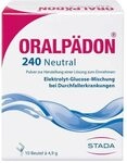 Oralp&auml;don 240 Neutral Pulver, 10 St. Beutel