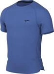 Nike Herren Np Df Npt Ss T-Shirt, Comet Blue/Black, M