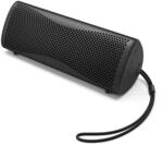 KEF Muo High-Fidelity Premium tragbarer Bluetooth-Lautsprecher, Midnight Black 
