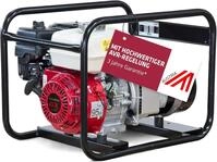 ELMAG SEB 3300W-AVR Benzin Stromerzeuger &ndash; Stromgenerator mit 4-Takt-Motor