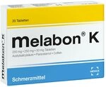 MELABON K Tabletten, 20 St