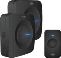 ELRO DB3000 Funk T&uuml;rklingel Set - 2X Tragbare Empf&auml;nger mit Batterie - Wasserdicht,