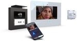 m-e iP Video-T&uuml;rsprechanlage RFID anthrazit/wei&szlig; | Aluminium Au&szlig;enstation...